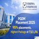 VVISM PGDM Placement Report 2025 Released; 95% Placements, Highest Package at INR 10 LPA